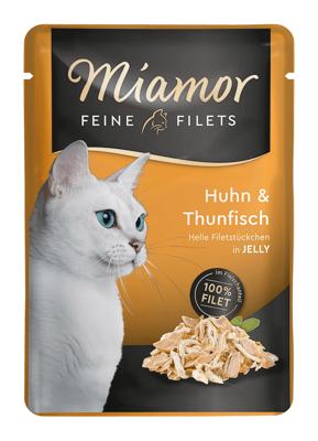 Miamor natvoer voor kat Kip met tonijn 100 g