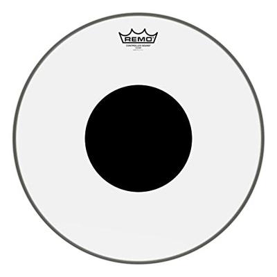 Remo CS-0316-10 Controlled Sound Clear Black Dot 16 inch