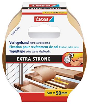 tesa EXTRA STRONG 05681-00018-11 Bevestigingstape Oranje (l x b) 5 m x 50 mm 1 stuk(s) tesa EXTRA STRONG 05681-00018-11 Bevestigingstape Oranje (l x b) 5 m x 50 mm 1 stuk(s)