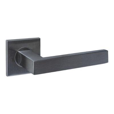 Intersteel DeurklinkQ 05 op vierkant rozet antraciet - 1329.103502