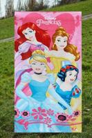 Disney Princess strandlaken 70 x 140 cm Roze - thumbnail