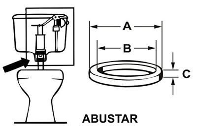 Cornat Dichting Afloop Spoelbak Abustar - TEC380419 Cornat Dichting Afloop Spoelbak Abustar - TEC380419