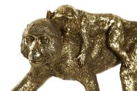 Decoratieve figuren DKD Home Decor FZ-93395 Wit Gouden Hars Rechthoekig Koloniaal Modern 26 x 6 x 12 cm - thumbnail