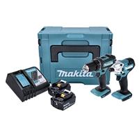 Makita DLX2339J 18V Accu combiset 2-delig (DDF482 + DTD156) 18V 3.0Ah in Mbox - thumbnail