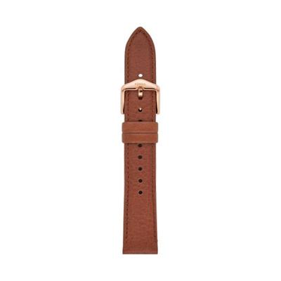 Horlogeband Fossil S181501 Leder Bruin 18mm Horlogeband Fossil S181501 Leder Bruin 18mm