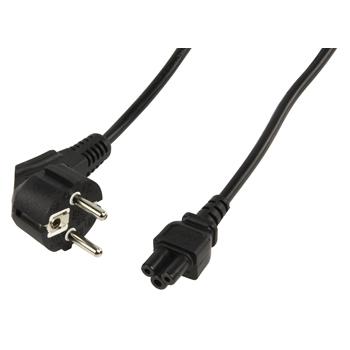 Netsnoer voor notebooks 3 polig Netsnoer voor notebooks 3 polig