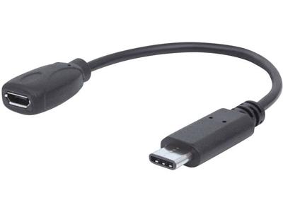 Manhattan Hi-Speed USB C, 15cm