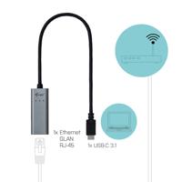 i-tec USB-C Metal Gigabit Ethernet Adapter usb-adapter - thumbnail