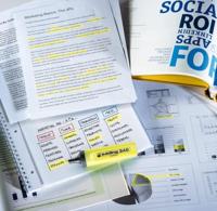 Edding markeerstift 345 geel, doos van 10 stuks - thumbnail