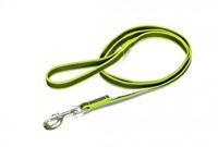 Antislip Hondenriem - 20mm x 2m - Met handvat - Neon - thumbnail