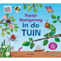 Rupsje Nooitgenoeg in de tuin - thumbnail