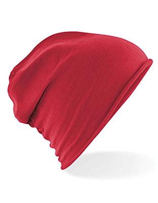 Beechfield CB361 Jersey Beanie - Red - One Size