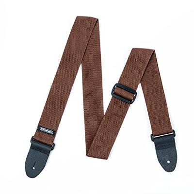 Dunlop D07-01BR Poly Strap Brown gitaarband