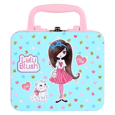 Canenco Lulu blush make-up set in tinnen kofffer