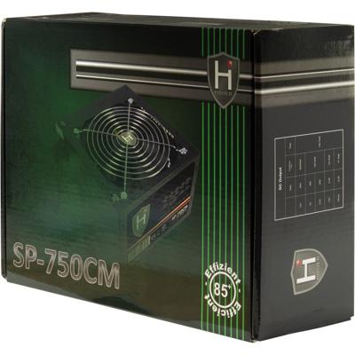 Inter-Tech HiPower SP-750CM power supply unit 750W Zwart