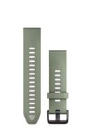 Garmin QuickFit, 20mm wilg/mist grijze siliconen band - thumbnail