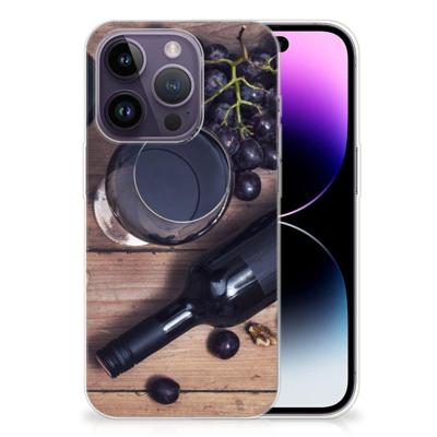 Apple iPhone 14 Pro | Siliconen Case | Wijn Apple iPhone 14 Pro | Siliconen Case | Wijn