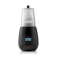Alecto BW700BK - Snelle digitale flessenwarmer voor opwarming, sterilisatie en ontdooien, zwart - thumbnail