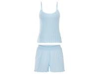 esmara Korte dames pyjama (Blauw, XS (32/34)) - thumbnail