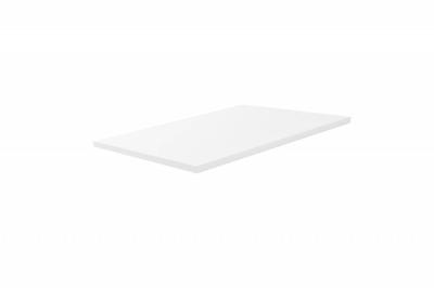 Topblad Luna 810X475X25 Wit Aqua Splash Topblad Luna 810X475X25 Wit Aqua Splash