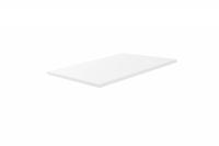 Topblad Luna 810X475X25 Wit Aqua Splash - thumbnail