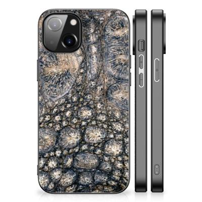 Apple iPhone 13 | iPhone 14 Dierenprint Telefoonhoesje Krokodillenprint Apple iPhone 13 | iPhone 14 Dierenprint Telefoonhoesje Krokodillenprint