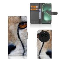 OPPO Find X6 Pro | Telefoonhoesje | Met pasjeshouder | Cheetah - thumbnail