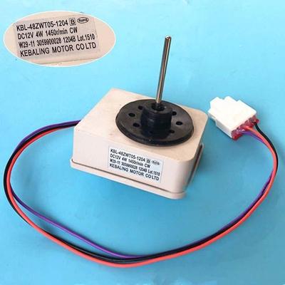Koelkast ventilator motor onderdelen voor TCL Omar KBL-48ZWT05-1204 DC12V 4W 1450r/min CW W29-11 3059900028 1204B