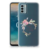 Nokia G22 Telefoonhoesje met Naam Boho Text - thumbnail