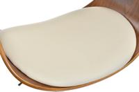 Kruk DKD Home Decor Bruin Crème Walnoot 54 x 53 x 101,5 cm - thumbnail