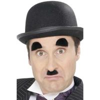 Chaplin Snor en Wenkbrauwen - thumbnail