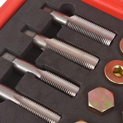 VidaXL Olieaftapplug-reparatieset m13 m15 m17 m20 64-delig
