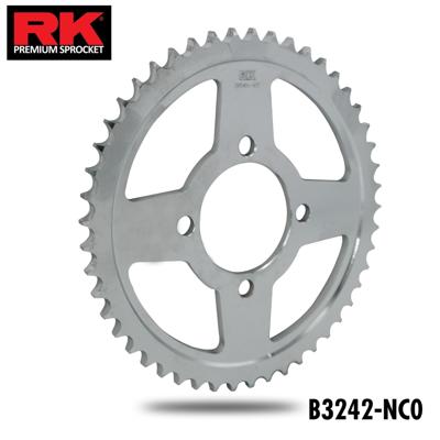 RK Chain wheel 428 54z steel silver