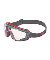 3M Goggle Gear 500 GG501 Ruimzichtbril Met anti-condens coating Grijs, Rood - thumbnail