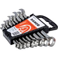 Bahco SS002-9-2 Steek-ringratelsleutelset 9-delig Sleutelbreedte (metrisch) 8 - 19 mm - thumbnail