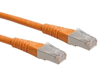 ROLINE patchkabel Cat.6 (Klasse E) S/FTP (PiMF), oranje, 1,5 m