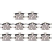 10 stuks Port-Connector opladen voor Nokia Lumia 535 - thumbnail