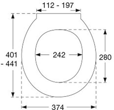 Pressalit 718 closetzitting softclose en lift off wit 718000-d59999 Pressalit 718 closetzitting softclose en lift off wit 718000-d59999