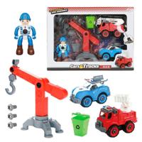 Cars & Trucks Speelset Hupldiensten met Accesoires - thumbnail