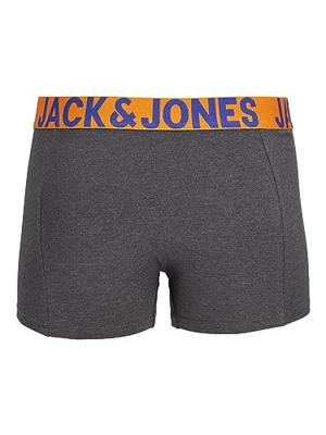 Jack & Jones Jaccrazy Solid Trunks 3 Pack 12151349 Boxershorts Black Navy Blazer 12151349