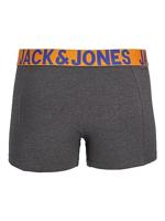 Jack & Jones Jaccrazy Solid Trunks 3 Pack 12151349 Boxershorts Black Navy Blazer 12151349 - thumbnail