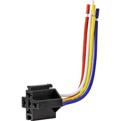 TRU COMPONENTS JD1912-40A Auto-relaisvoet (l x b x h) 26.5 x 32.4 x 27.8 mm 1 stuk(s)