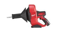 Milwaukee M12 BDC6-202C Ontstoppingsmachine met 6 mm diameter spiraalkabel 12V 2.0Ah - 4933451635 - thumbnail