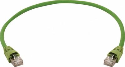 Telegärtner L00003A0095 RJ45 Netwerkkabel, patchkabel CAT 6 S/FTP 5.00 m Geel, Groen 1 stuk(s)