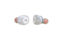 JBL Tune 120 TWS In-Ear Bluetooth-hoofdtelefoon in het wit - draadloze oortelefoon met geïntegreerde microfoon - muziek streamen tot 4 uur met slechts één batterijlading - incl. oplaadcase - thumbnail