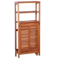 3-delige Bistroset inklapbaar massief acaciahout - thumbnail