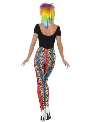 80&apos;s Legging neon luipaard print