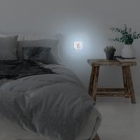 Hama 00223498 LED-nachtlamp met bewegingsmelder LED Daglichtwit Wit - thumbnail