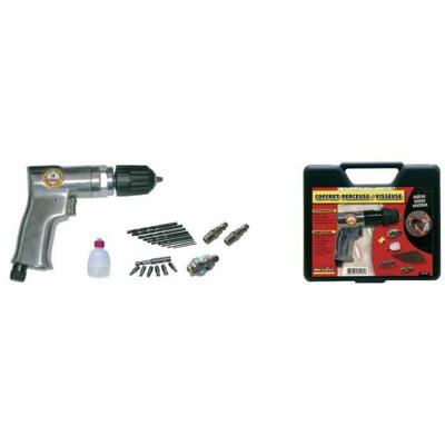 MECAFER BMC-boor en pneumatische spanner met 10 boorbits MECAFER BMC-boor en pneumatische spanner met 10 boorbits