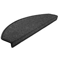Trapmatten 20 st 65x24x4 cm Antraciet Halfrond Groot - thumbnail